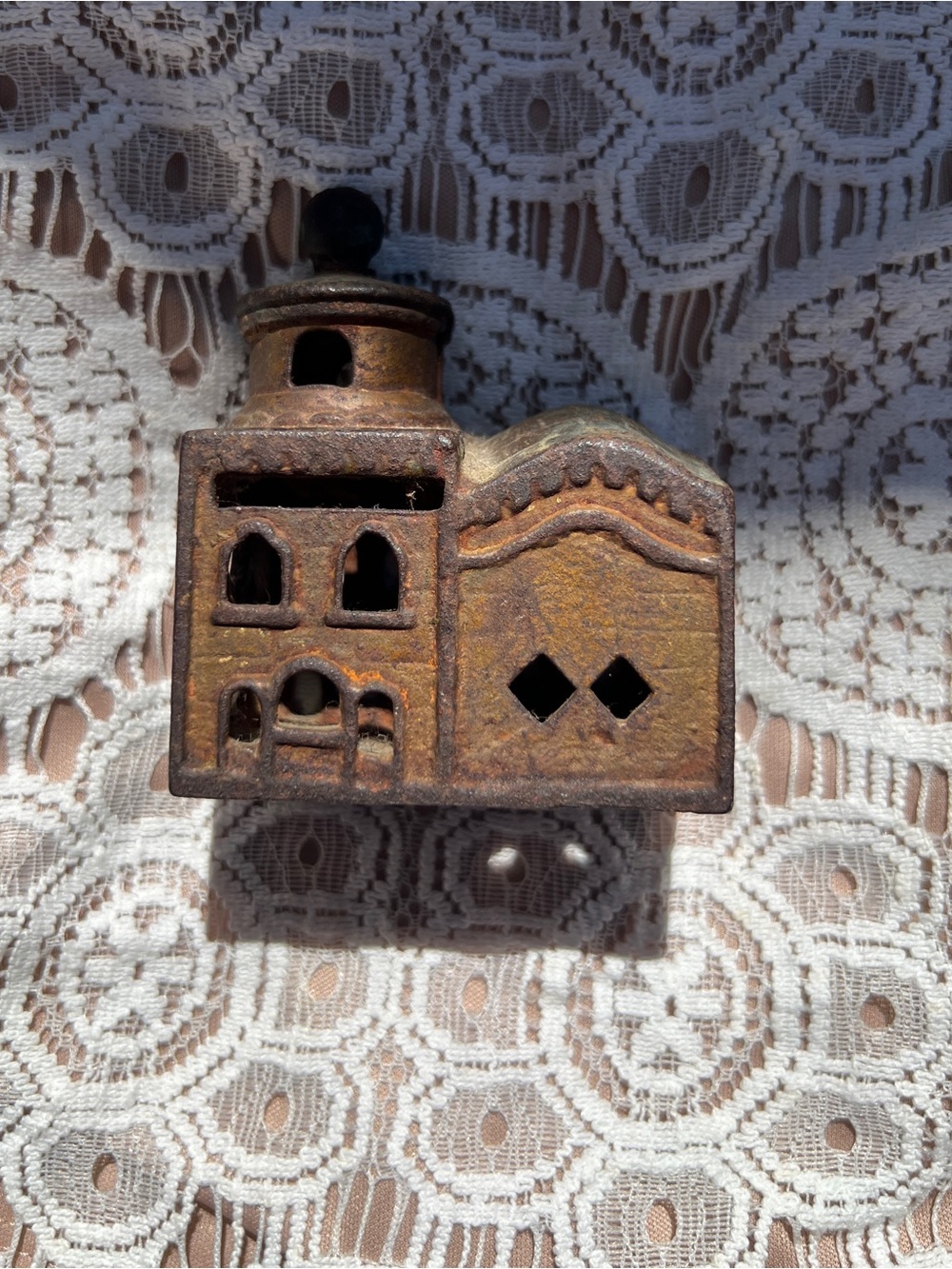 Victorian Cast Iron AC Williams Mosque Bank